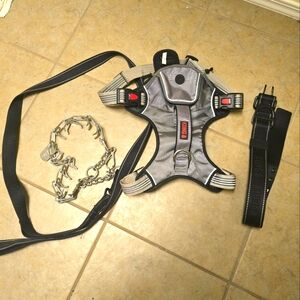 BIG DOG VEST COLLAR LEASH and Training Collar L/XL 💪